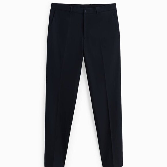 ZARA SLIM SUIT PANTS NAVY BLUE SIZE 38  | 1564/421/401 - Picture 1 of 12